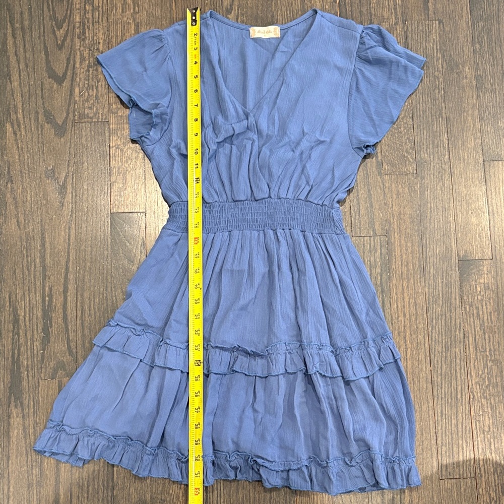 Altar'd State Elegant Blue Dress